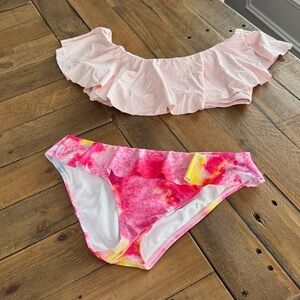 Stella Cove Size 14 girls two piece swimsuit